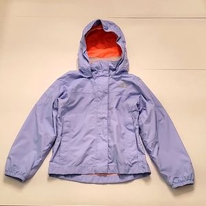 The North Face Girls Hooded Windbreaker (size xxs / 5)